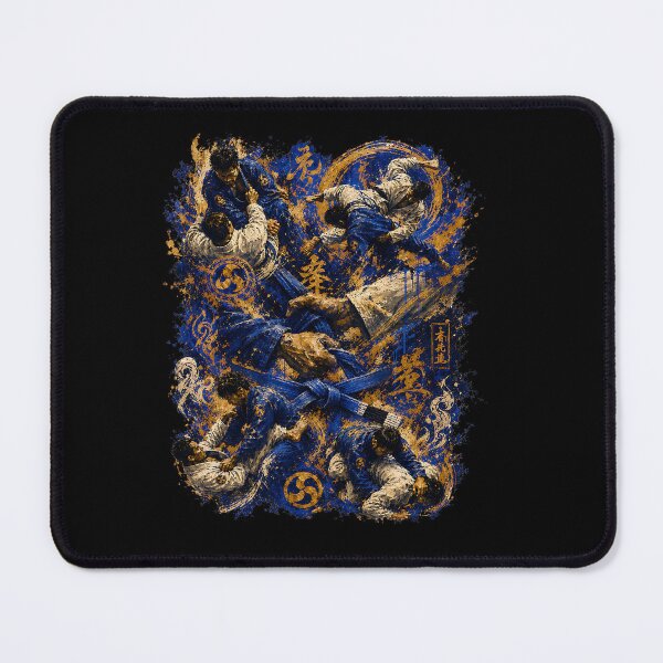 Item preview, Painted Jiu Jitsu Art  designed and sold by CoolCrazyQuirky.
