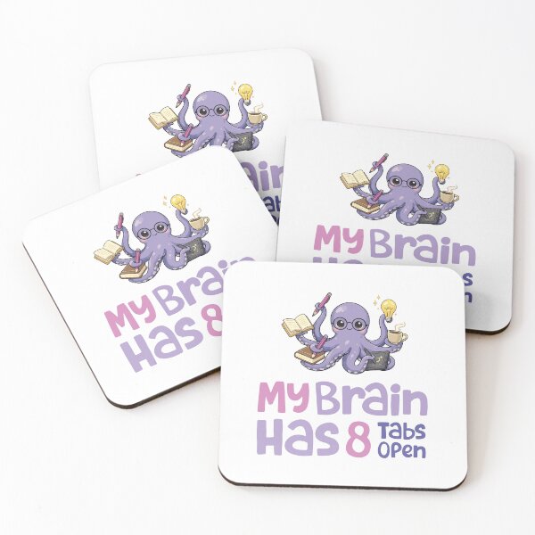 Item preview, My Brain Has 8 Tabs Open designed and sold by MouhamedAdel95.