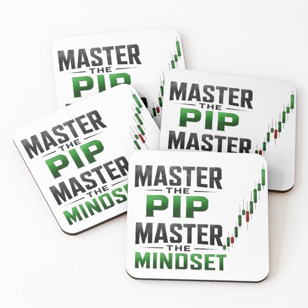 Item preview, Master The Pip Master The Mindset Forex Quote designed and sold by PipForgeStudio .