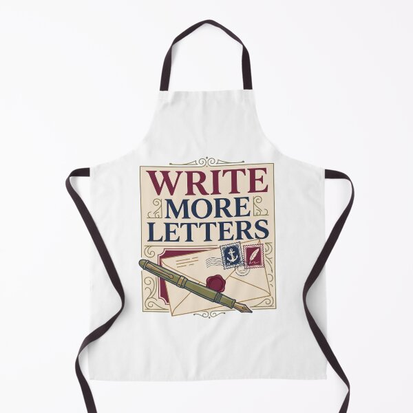 Item preview, Write More Letters Postal Typography designed and sold by GoverArt.