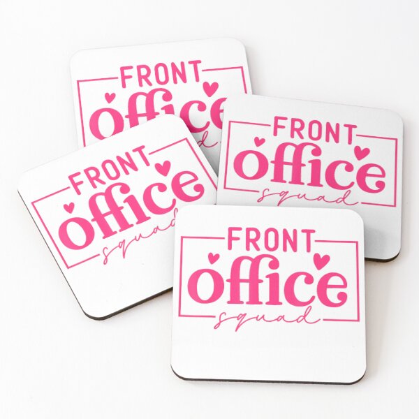 Item preview, School Secretary Admin Appreciation Front Office Squad Pink T-Shirt designed and sold by DArtfulStudio.
