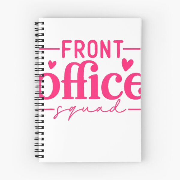 Item preview, School Secretary Admin Appreciation Front Office Squad Pink T-Shirt designed and sold by DArtfulStudio.