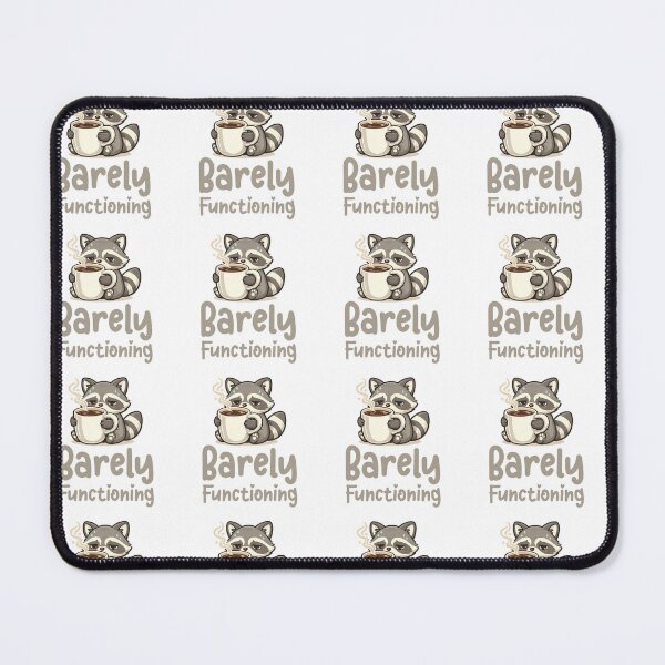 Item preview, Barely Functioning Raccoon designed and sold by MouhamedAdel95.