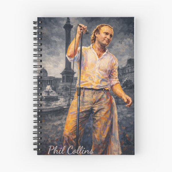 Item preview, Painted Portrait of Phil Collins designed and sold by Halifaxartguy.
