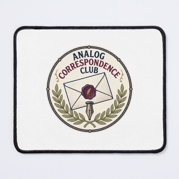 Item preview, Analog Correspondence Club designed and sold by GoverArt.
