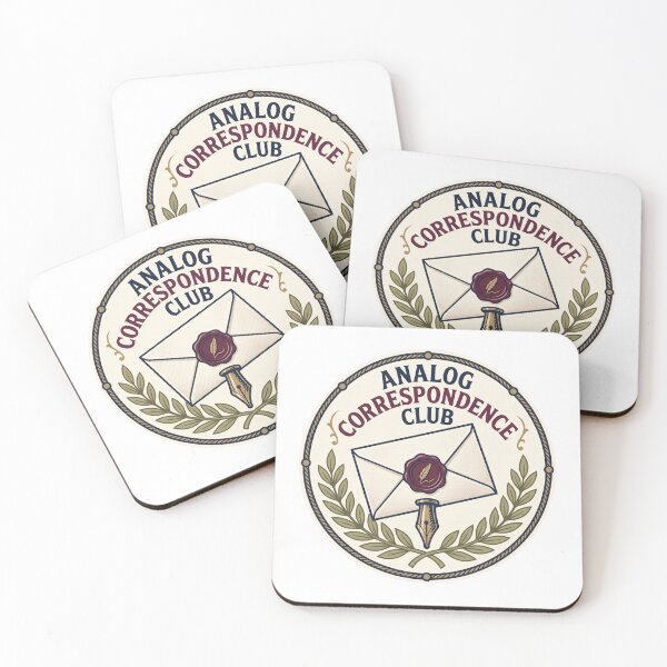 Item preview, Analog Correspondence Club designed and sold by GoverArt.