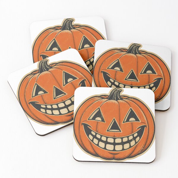Item preview, Vintage 1920s Grinning Jack O Lantern Folk Art designed and sold by StickyGuys.