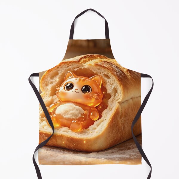 Item preview, The Toasted Emerald Cat - Cute Jelly Cat Loaf in Bread designed and sold by ABYSSLAB.
