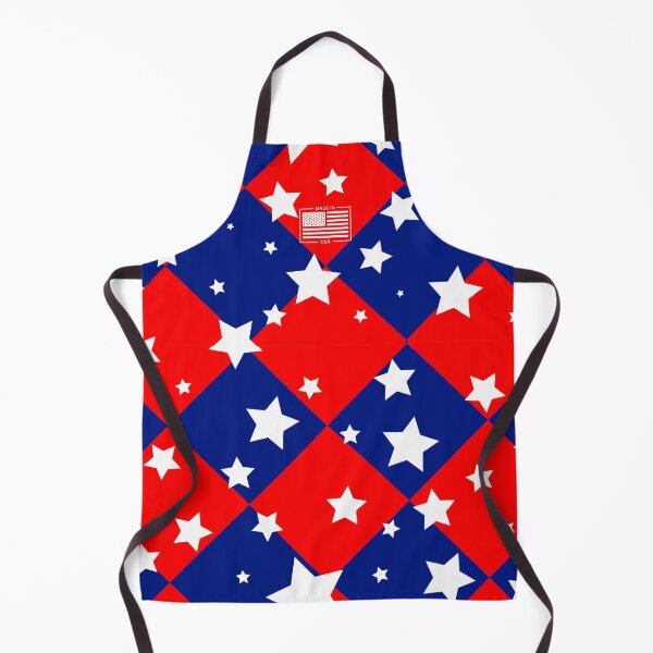 Item preview, Made in USA Patchwork Stars – Patriotic Red, White & Blue Pattern designed and sold by ThisIsDebbie.