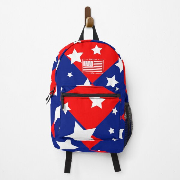 Item preview, Made in USA Patchwork Stars – Patriotic Red, White & Blue Pattern designed and sold by ThisIsDebbie.
