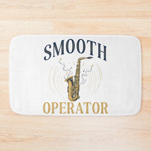 Item preview, Smooth Operator – Saxophone Jazz Music Pun Design designed and sold by Midnight Veil Designs.
