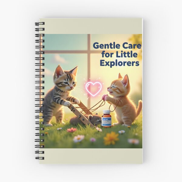 Item preview, Tabby Kitten with Digital Heart Ad: Gentle Veterinary Medicine Promotion designed and sold by Creative-RE.