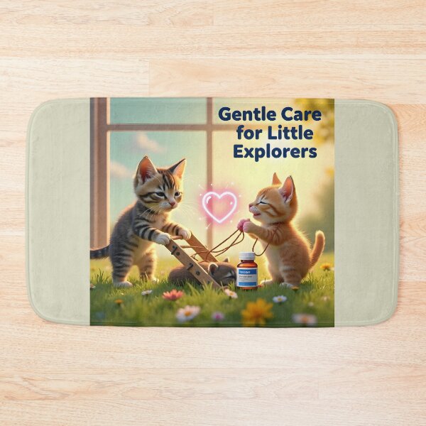 Item preview, Tabby Kitten with Digital Heart Ad: Gentle Veterinary Medicine Promotion designed and sold by Creative-RE.