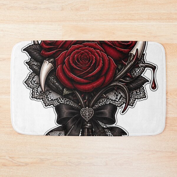 Item preview, Vampire Romance Fanged Rose Dark Bouquet designed and sold by StickyGuys.