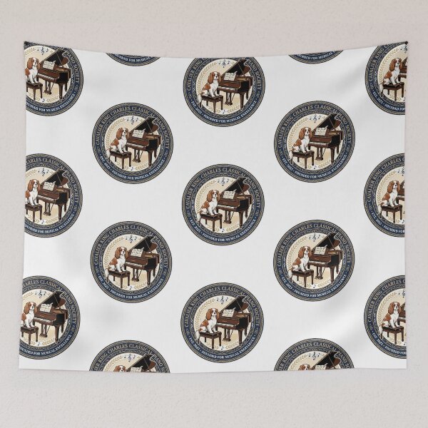 Item preview, Cavalier King Charles Classical Piano Grand Sonata designed and sold by PictoVibe.