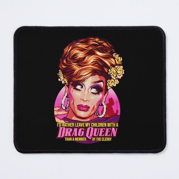 Item preview, Rather Leave Children With A Drag Queen designed and sold by ullubanaya.
