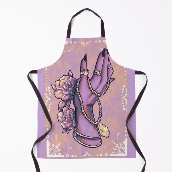 Item preview, crystal necklace (lavender) designed and sold by Rumcherry Art.