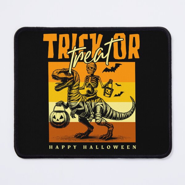 Item preview, Halloween Trick or Treat Dinosaur Skeleton designed and sold by The Retromotel.