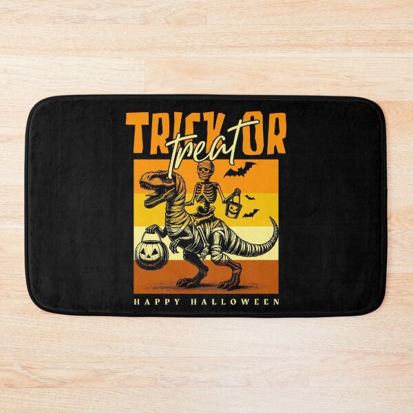 Item preview, Halloween Trick or Treat Dinosaur Skeleton designed and sold by The Retromotel.