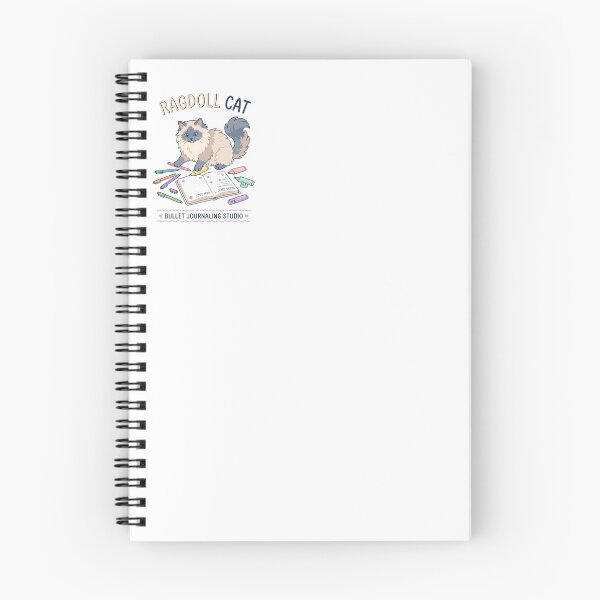 Item preview, Ragdoll Cat Bullet Journaling Stationery Planner designed and sold by PictoVibe.