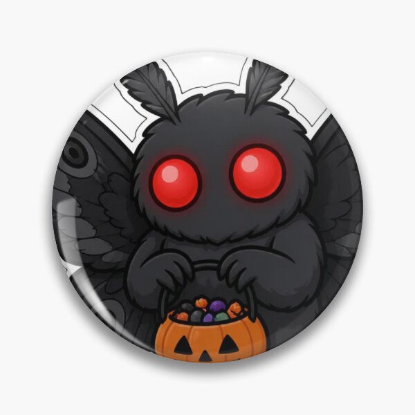 Item preview, Mothman Trick or Treating with Candy Bucket designed and sold by StickyGuys.