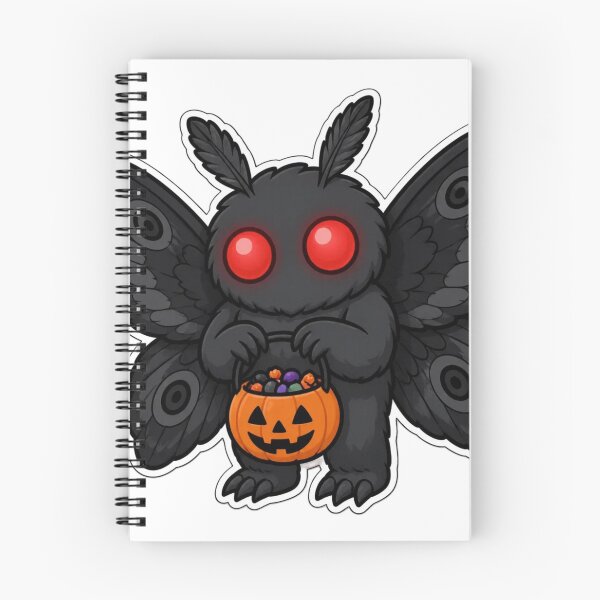 Item preview, Mothman Trick or Treating with Candy Bucket designed and sold by StickyGuys.