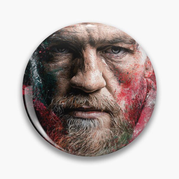 Item preview, The Notorious Conor McGregor UFC Portrait designed and sold by PixelAI-Studio.