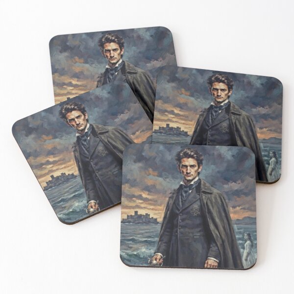 Item preview, The Count of Monte Cristo Retro Historical Adventure Drama Revenge Tribute Art Movie Poster designed and sold by Art's Diner.