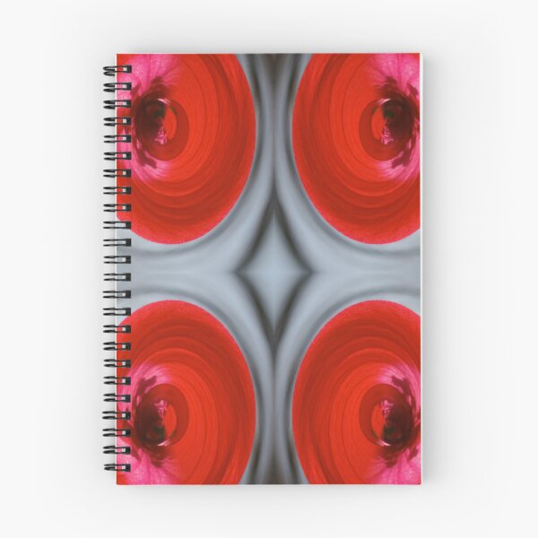 Item preview, Crimson Orbit Abstract Pattern designed and sold by SilentBloomLab.