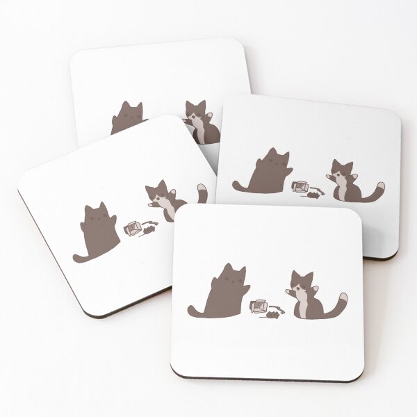 Item preview, Cat Present Cute Kittens Opening Gift Box Illustration designed and sold by EnderskunkEmpor.