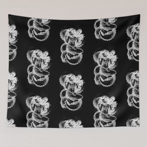 Item preview, mermaid at twilight (dark) designed and sold by Rumcherry Art.