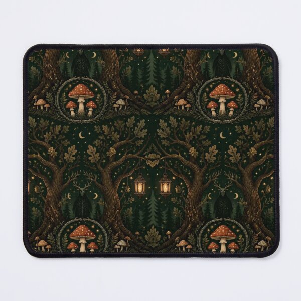 Item preview, Wilderkind Dark Forest Folklore Mushroom Night designed and sold by StickyGuys.