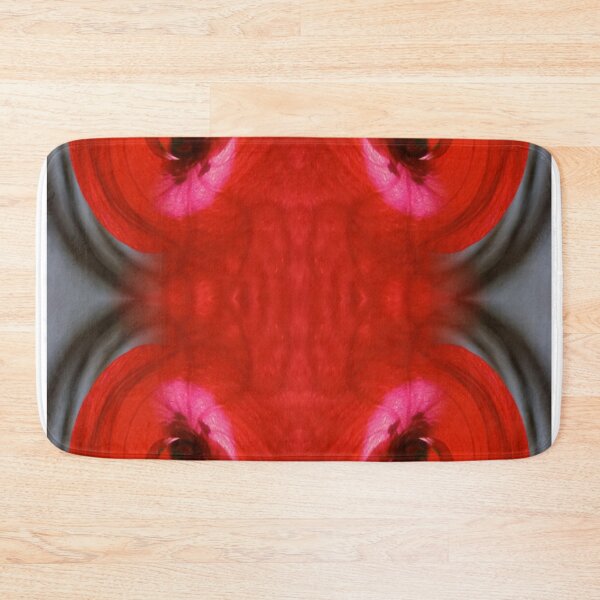 Item preview, Scarlet Symmetry Abstract Artwork designed and sold by SilentBloomLab.