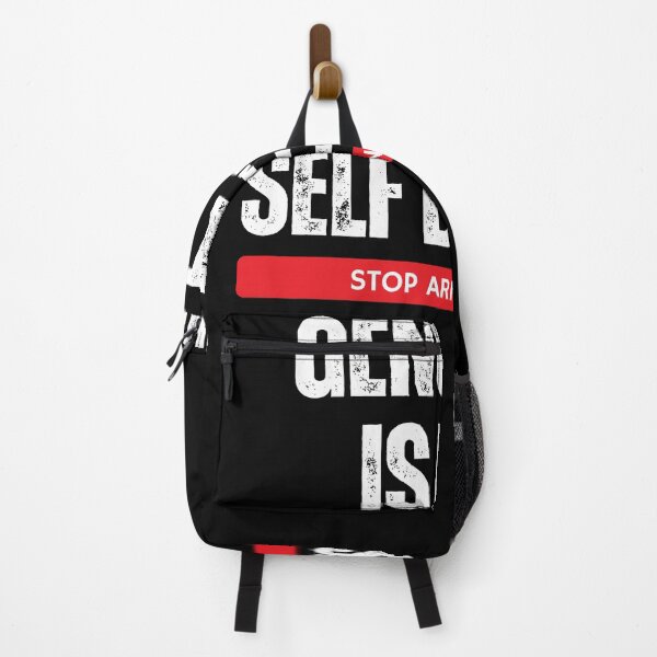 Item preview, Genocide is not Self Defense - Stop Arming Israel Protest - Free Palestine Merch - Free Lebanon designed and sold by Forbidden Merch.