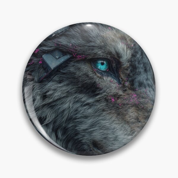 Item preview, Cyberpunk Neon Wolf | Futuristic Digital Art designed and sold by PixelAI-Studio.