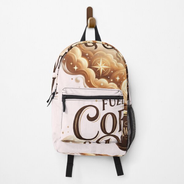 Item preview, Fueled By Coffee And Dreams Aesthetic Art designed and sold by pradeepvisuals.