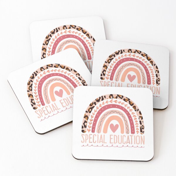 Item preview, Special Education Shirt Teacher SPED Leopard Boho Rainbow T-Shirt designed and sold by KTY-NUSS.