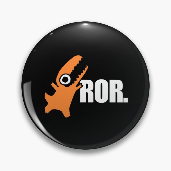 Artikelvorschau, Ror – Niedliche orangefarbene Dinosaurier-Illustration, die brüllt entworfen und verkauft von EnderskunkEmpor.