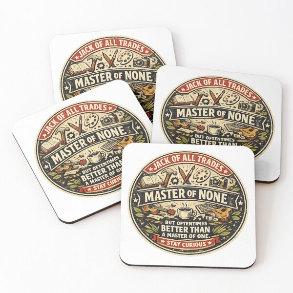 Item preview, Vintage Jack of All Trades Badge designed and sold by peteys71.