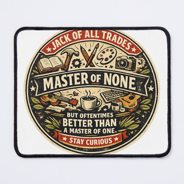 Item preview, Vintage Jack of All Trades Badge designed and sold by peteys71.
