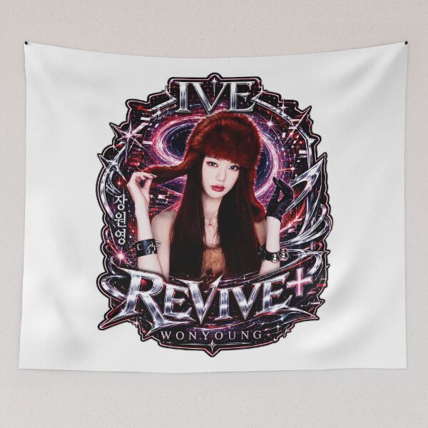 Item preview, Dark IVE Revive Album Wonyoung Blackhole Kpop Merch designed and sold by Valereekmerch.