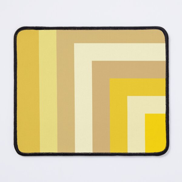 Item preview, Squares Squared Geometric Retro Yellows designed and sold by Hinkson Cox.