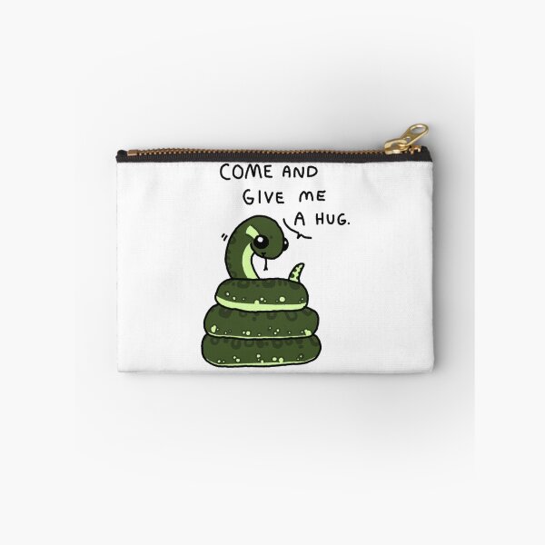 Item preview, Come And Give Me A Hug Funny Anaconda Snake Illustration designed and sold by EnderskunkEmpor.