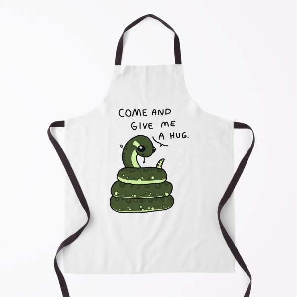 Item preview, Come And Give Me A Hug Funny Anaconda Snake Illustration designed and sold by EnderskunkEmpor.