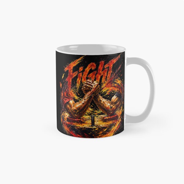 Item preview, Fight Arm wrestling Painted  designed and sold by CoolCrazyQuirky.