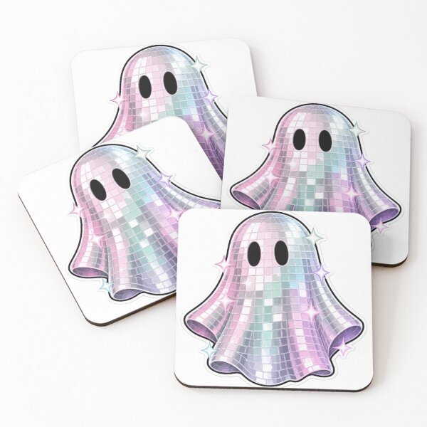 Item preview, Pastel Disco Ball Ghost Retro Party designed and sold by StickyGuys.