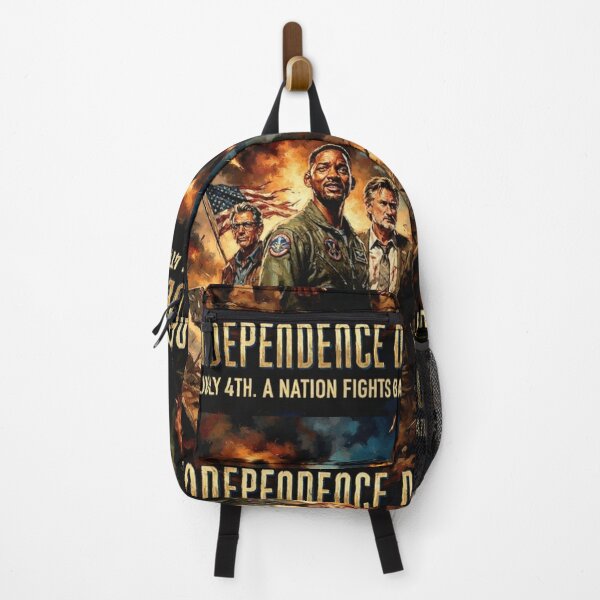 Item preview, Independence Day Retro Sci-Fi Action Alien Invasion Tribute Art Movie Poster designed and sold by Art's Diner.