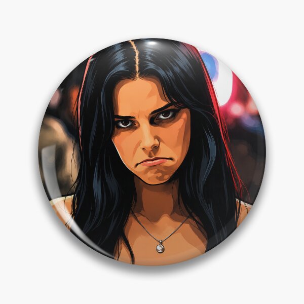 Item preview, India Navarrete's sad face from the horror film Obsession (fan art) designed and sold by PopCultureAndStuff.