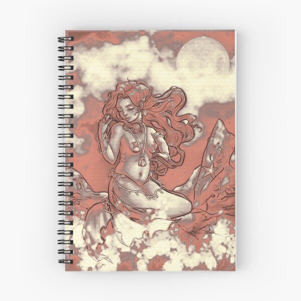 Item preview, mermaid at twilight (faded) designed and sold by Rumcherry Art.