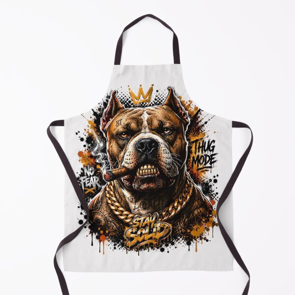 Item preview, Stay Solid Pitbull – Gangster Dog Streetwear Urban Graphic designed and sold by Bizon2910.